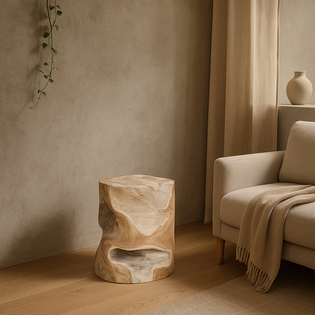 Teak Root Block | Natural Accent | Model JBF-247 | 40x30 cm