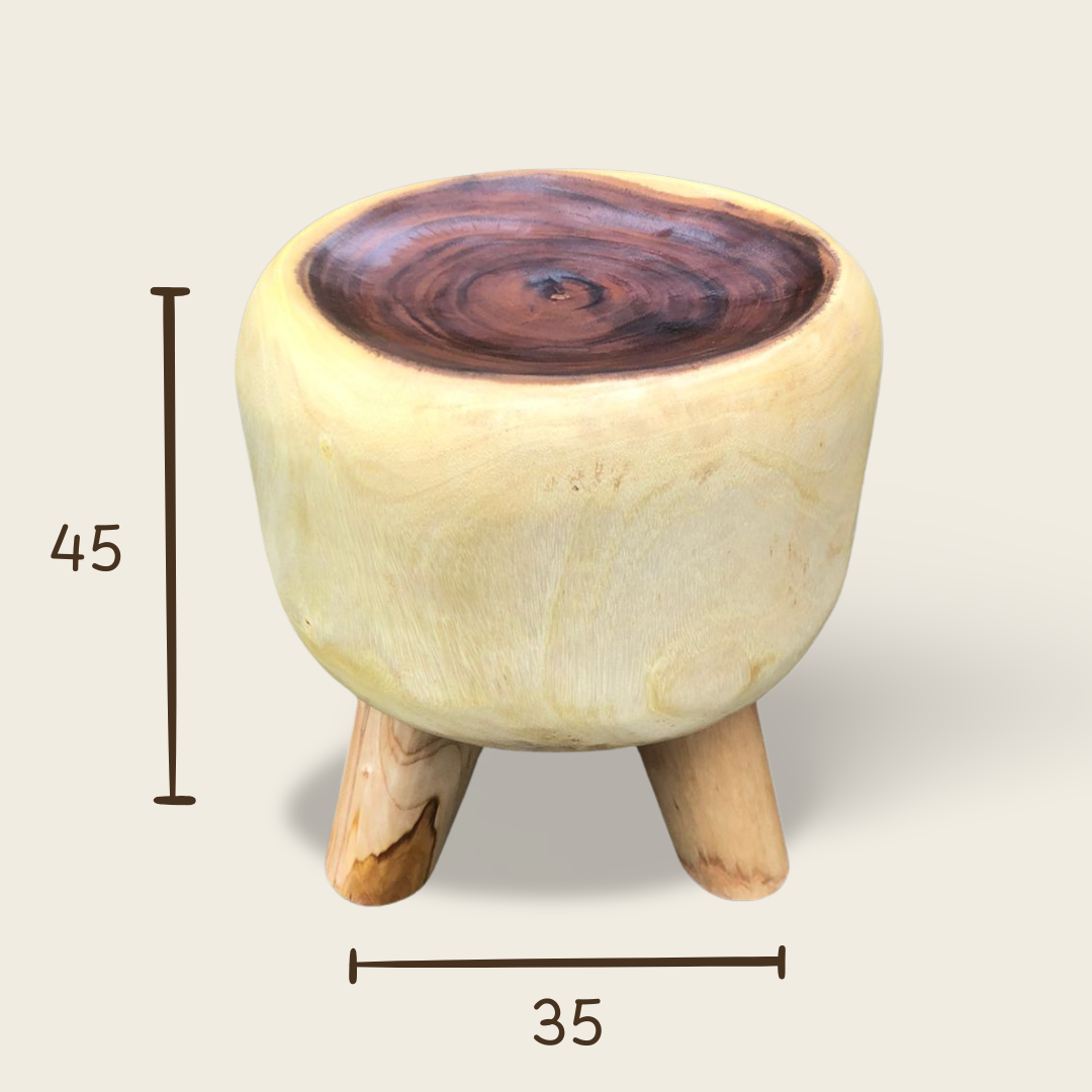 Tree Trunk Block | Model MZ-131 | Rustic Accent | 45x35 cm