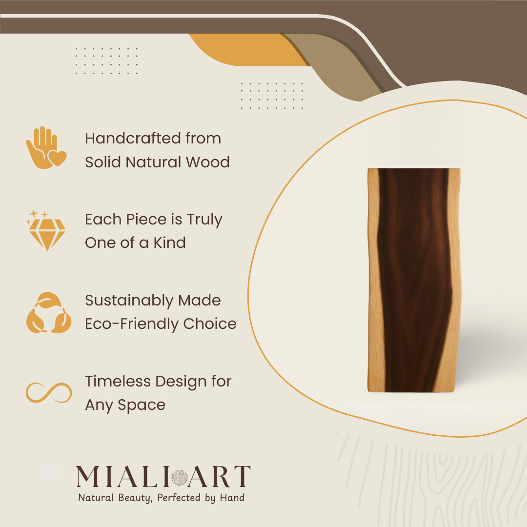 Solid Tree Trunk Slices | Raw Wood Slabs | 210×45/50 cm