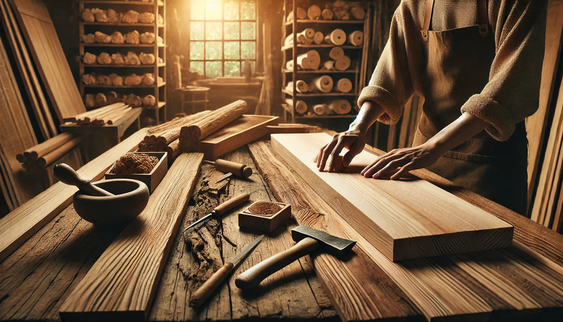 From Tree to Timeless Beauty: The Crafting Journey