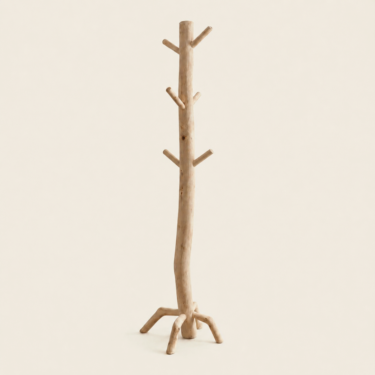 Garderobenständer Teak Branch | Massives Teakholz | 180 cm