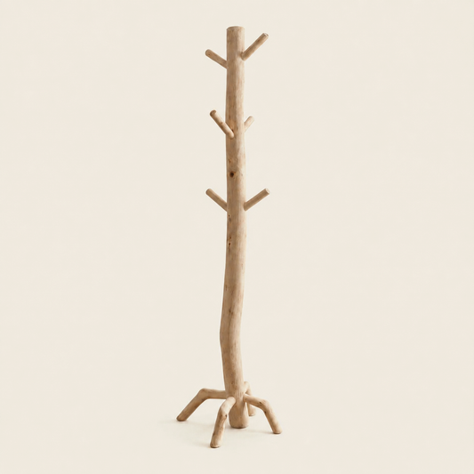 Garderobenständer Teak Branch | Massives Teakholz | 180 cm