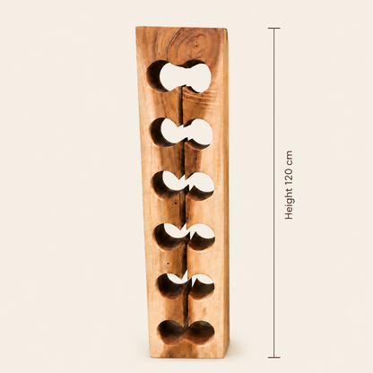 Weinständer “Trunk” | Massivholz-Weinregal | 60x100x120 cm
