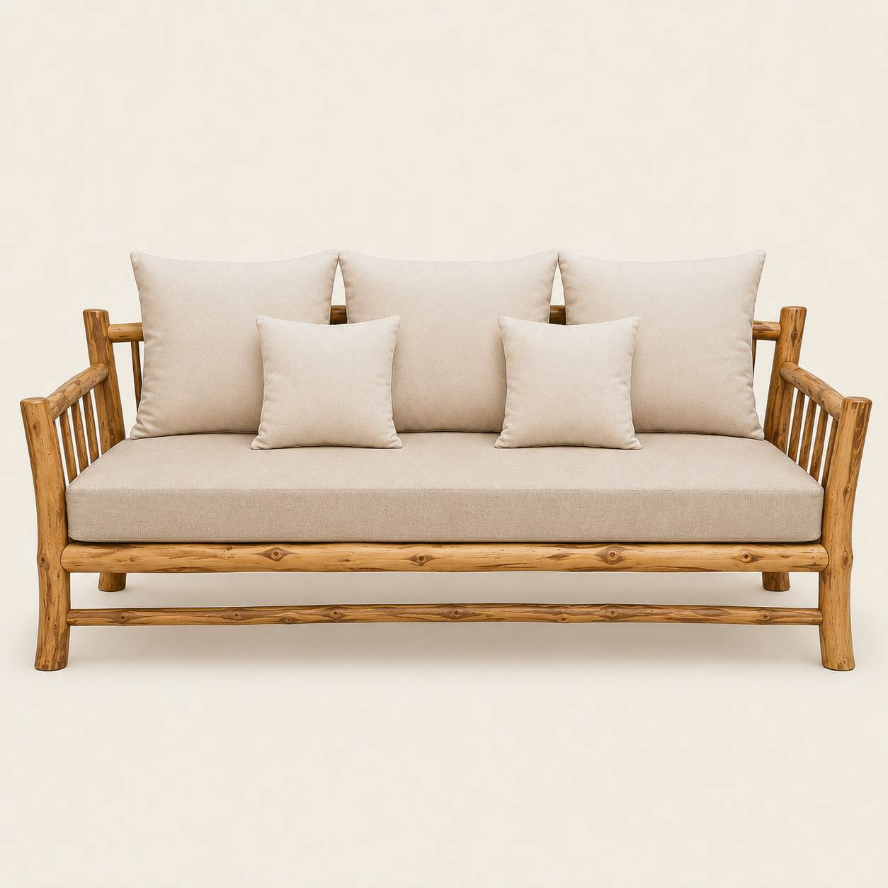 Teak Lounge Set | Pineapple Model | 4-Piece Set
