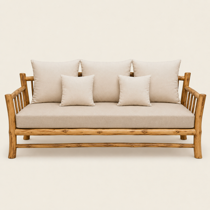 Teak Lounge Set | Pineapple Model | 4-Piece Set