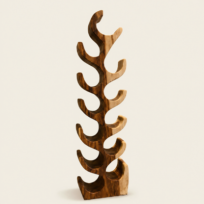 Teak Wine Rack | Handmade | 6, 8 & 12 Bottles