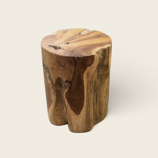 Teak Wood Block | Solid Teak Accent | 45x35 cm