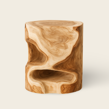 Teak Root Block | Natural Accent | Model JBF-247 | 40x30 cm