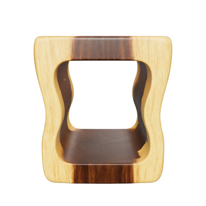 Tree Trunk Stool | Natural Wood Accent Piece | 45x40x30 cm