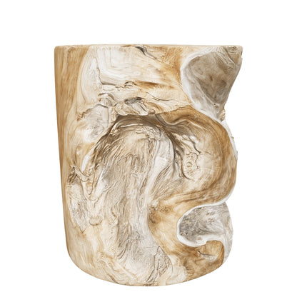Teak Root Block | Natural Sculptural Accent | 40x30 cm