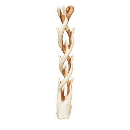 Dekorativer Baumstammständer | Massivholz Natur | Bio-Display-Aufhänger | 180cm