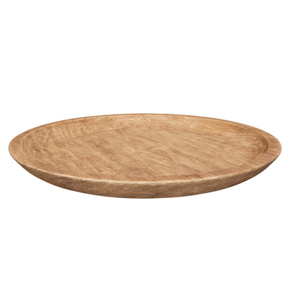 Servierschale Teak, rund | Handgefertigt | 50 cm